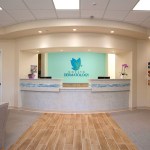 Front desk dermatology office in Novato, Novato Dermatology